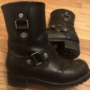 harley davidson leather boots